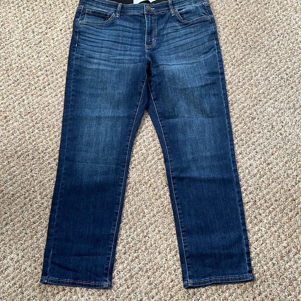 Sonoma Plus Size Premium Mid Rise Straight Leg Jeans